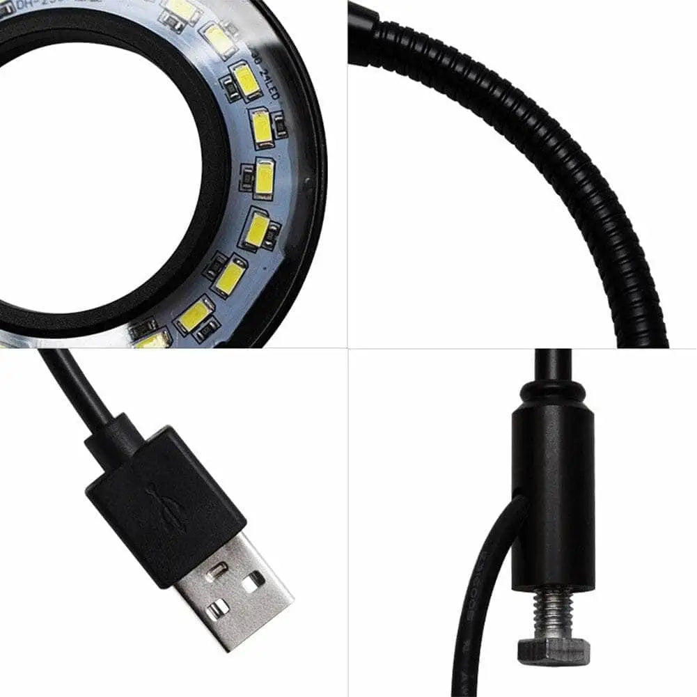 10W Aquarium LED Light Heat Insulation With Wood Board