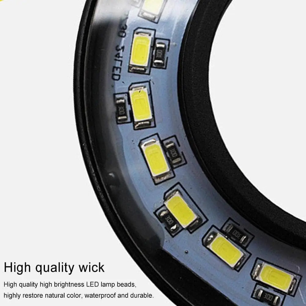 10W Aquarium LED Light Heat Insulation With Wood Board