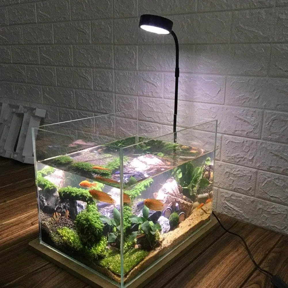 10W Aquarium LED Light Heat Insulation With Wood Board