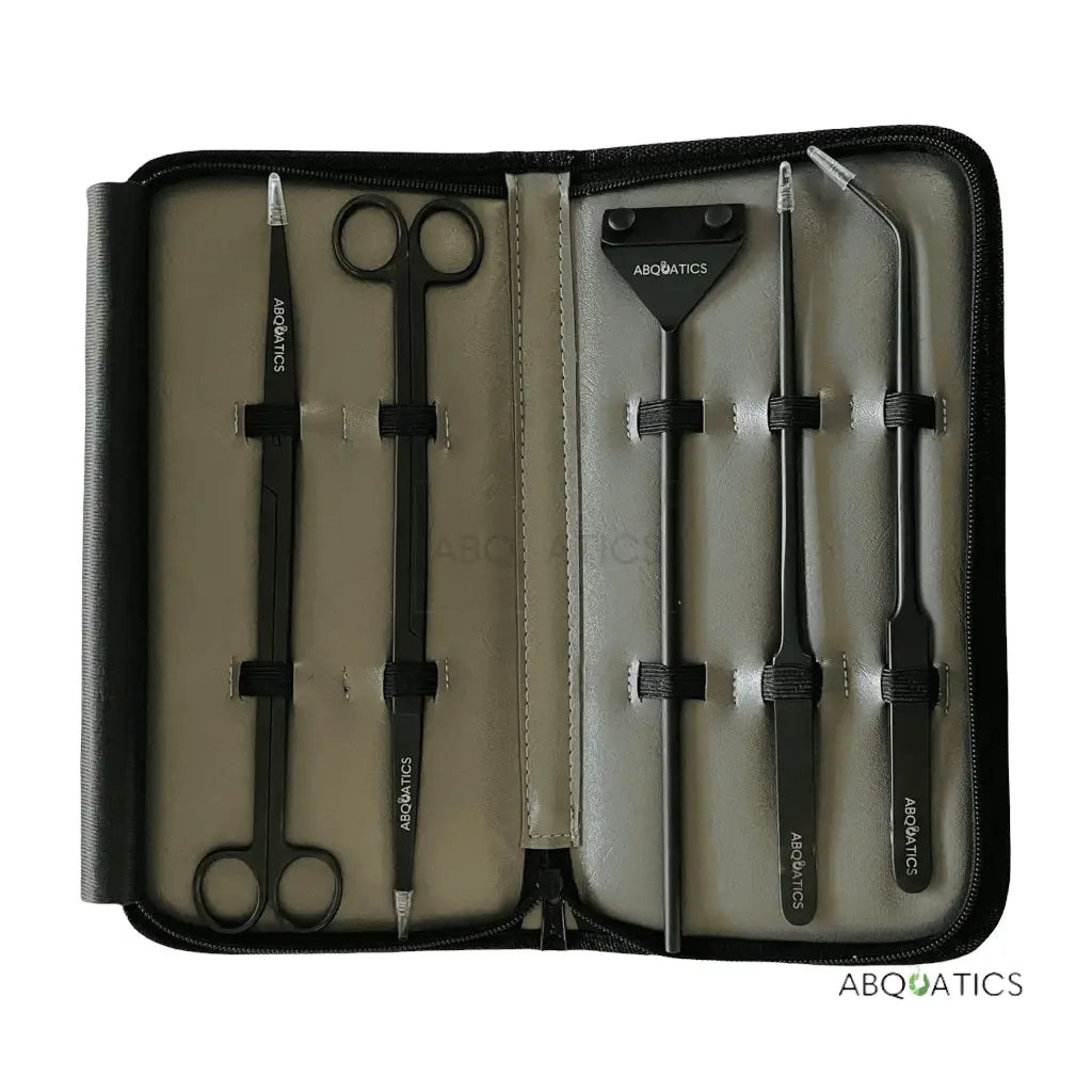 25CM ABQUATICS Aquascaping Tool Set Black V2