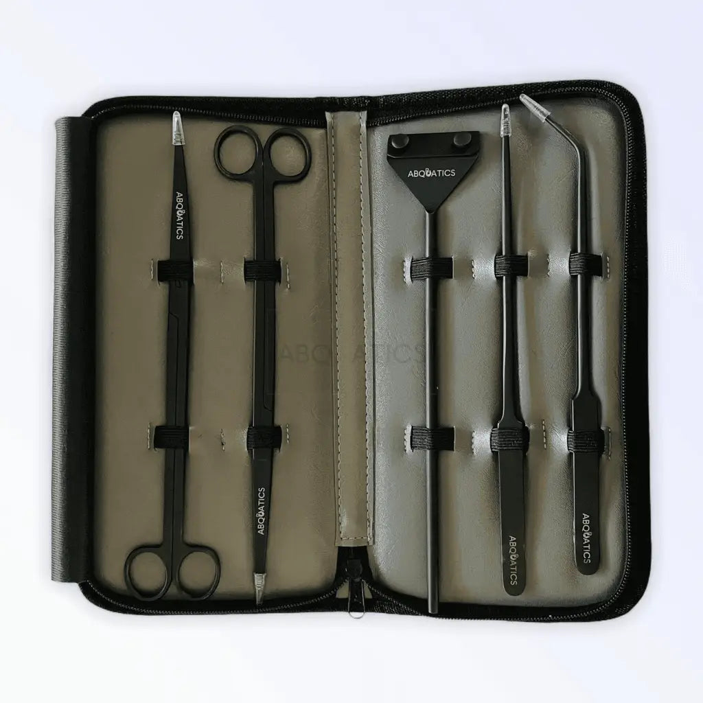 25CM ABQUATICS Aquascaping Tool Set Black V2
