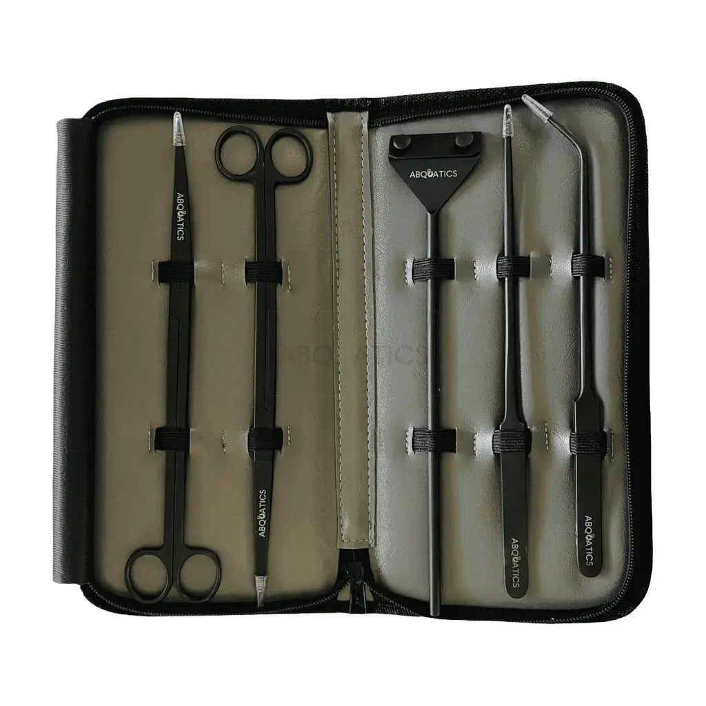 25CM ABQUATICS Aquascaping Tool Set Black V2