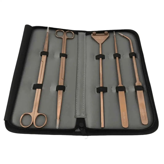 25CM ABQUATICS Aquascaping Tool Set Rose Gold (limited