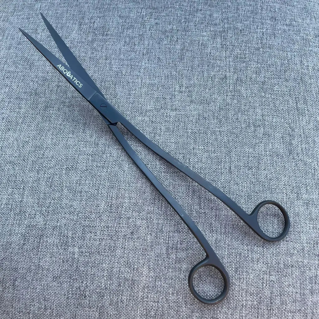 25CM ABQUATICS Scissor Foreground Black