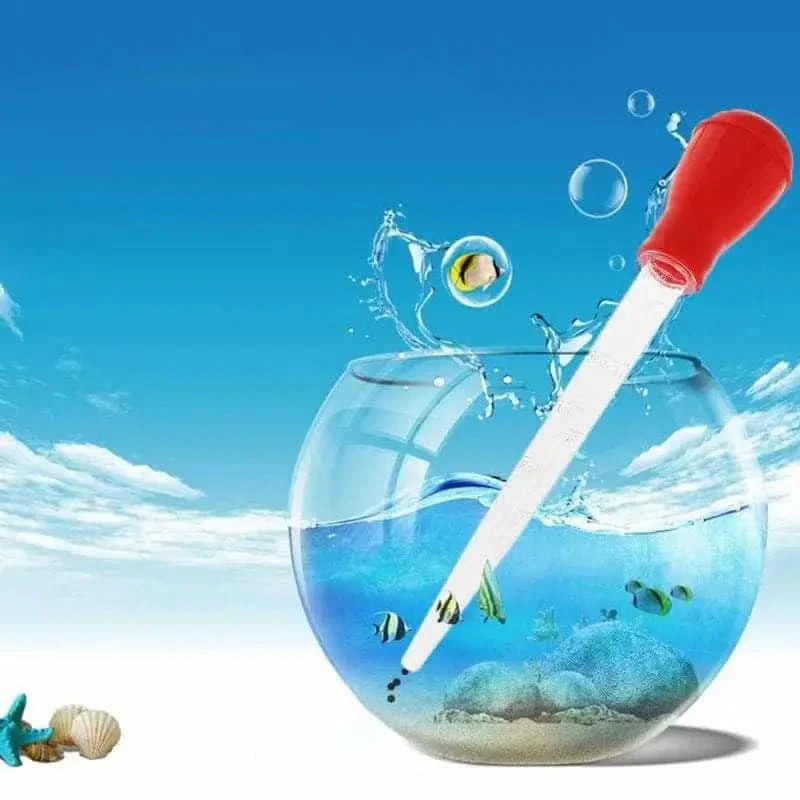 Fish tank cleaning pipette.