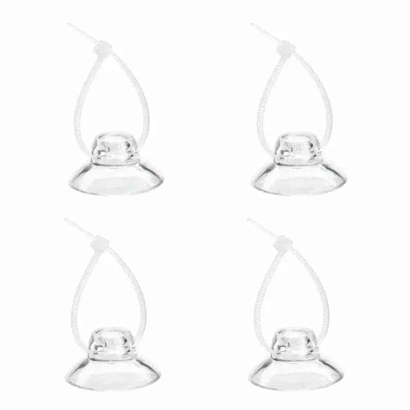 4Pcs Suction Cups with Adjustable Zip Ties