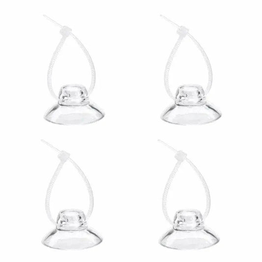 4Pcs Suction Cups with Adjustable Zip Ties