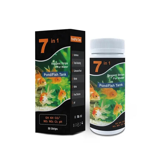 50 Strips/bottle 7 in1 pH Hardness Water Test Strip L(32)