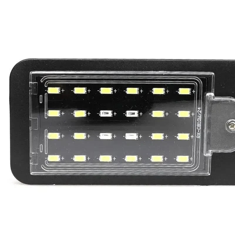Rectangular LED light panel.