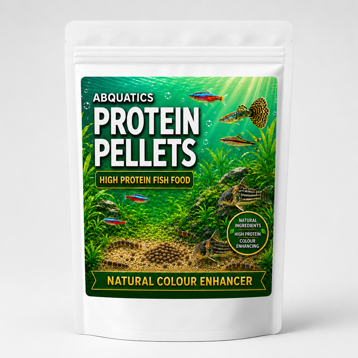 ABQUATICS High Protein Fish Pellets 4mm