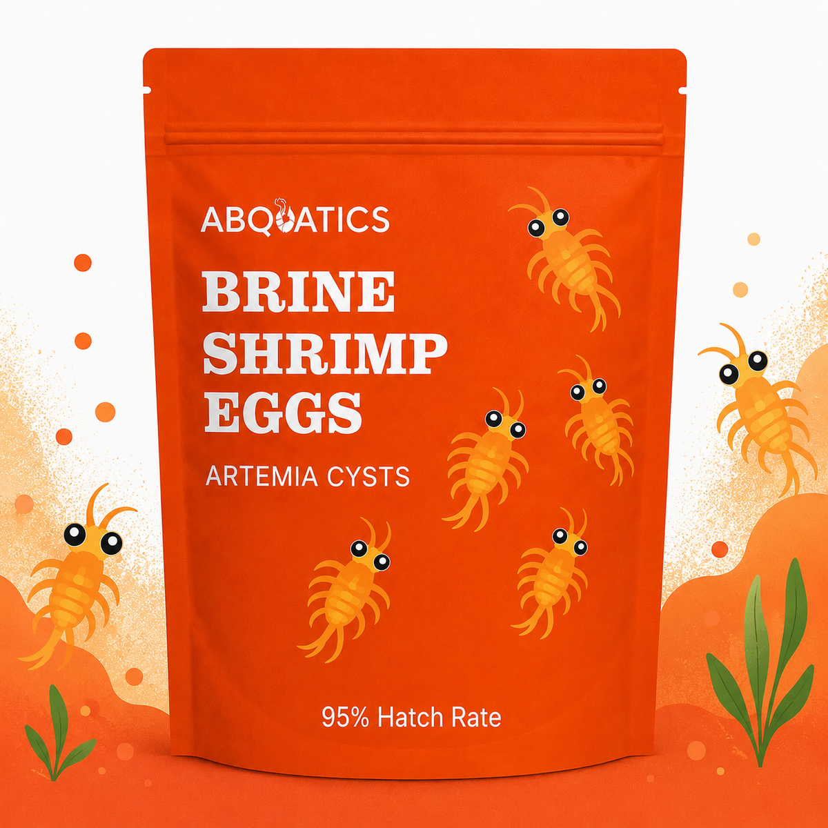 Artimia Brine Eggs Shrimp Cysts (95% Hatch Rate) 200g