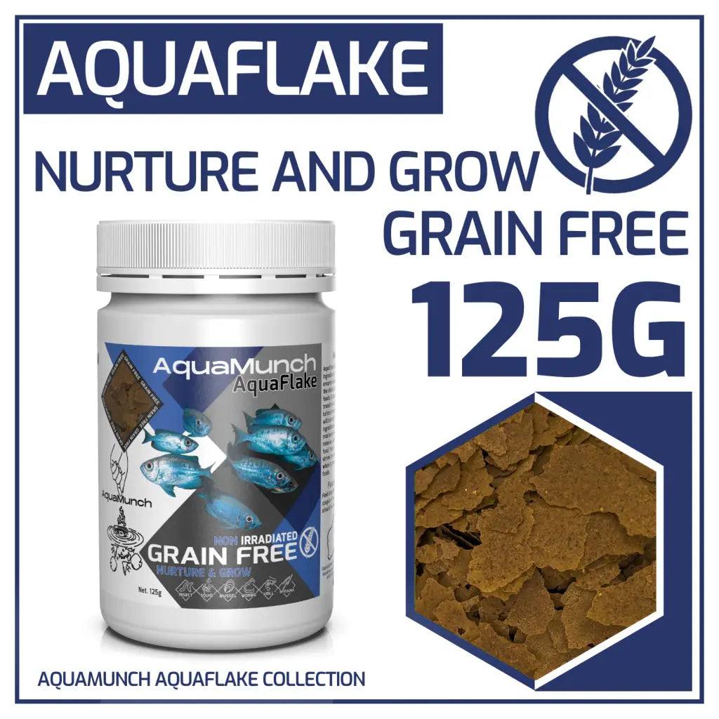 AquaMunch AquaFlake Fish Fry Baby Food - Nurture & Grow