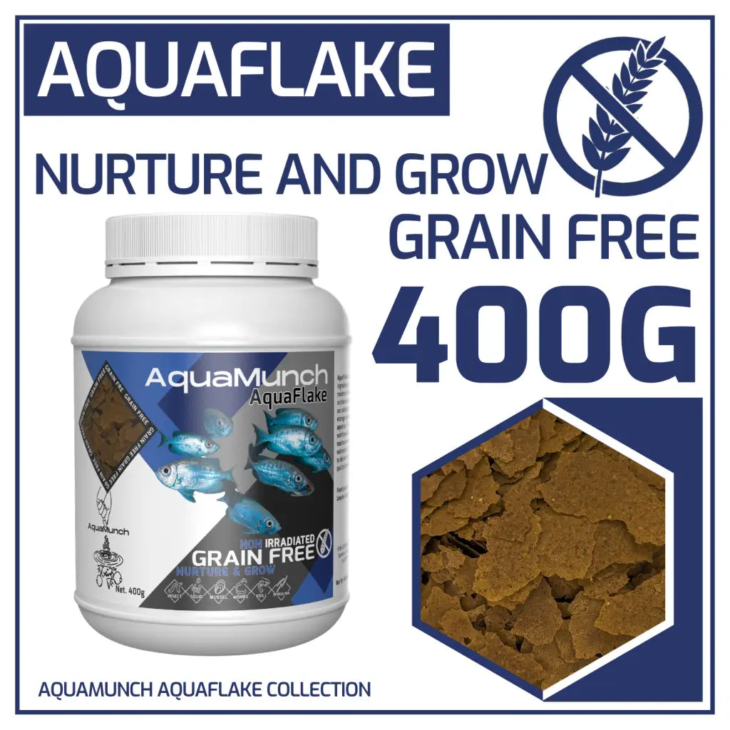 AquaMunch AquaFlake Fish Fry Baby Food - Nurture & Grow