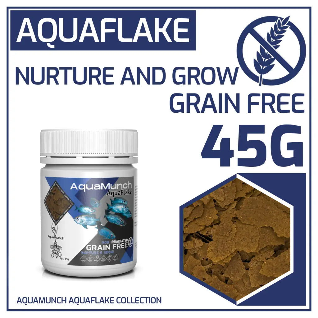 AquaMunch AquaFlake Fish Fry Baby Food - Nurture & Grow