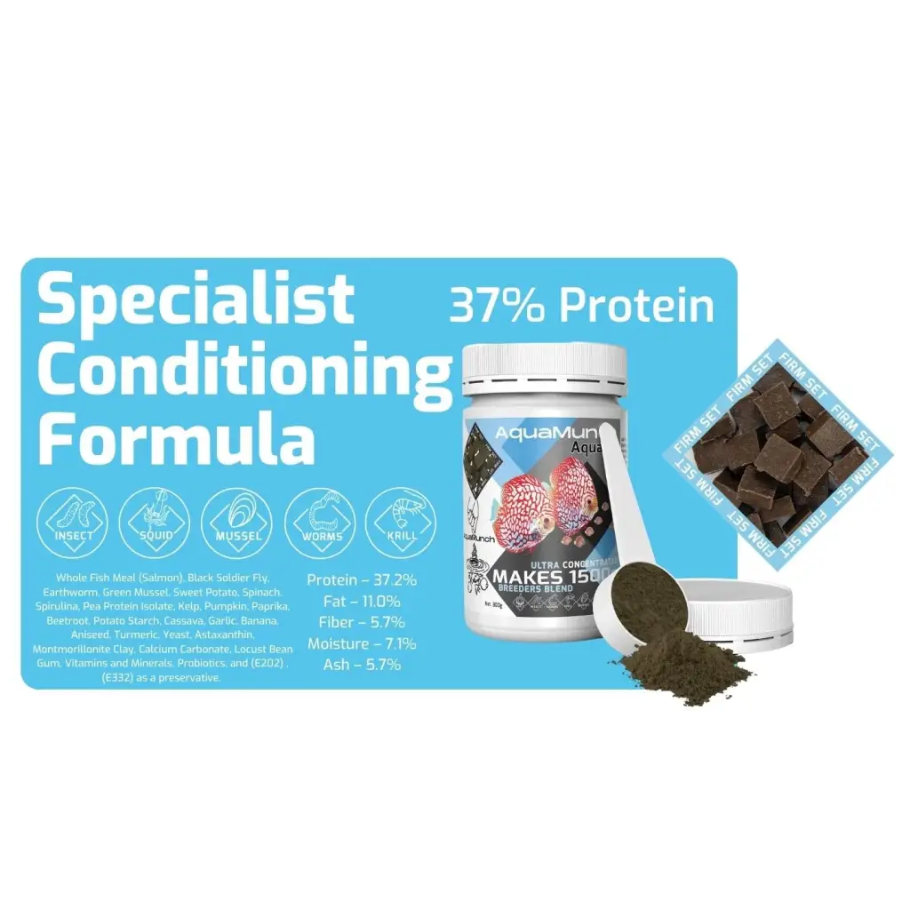 AquaMunch AquaGel Fish Food - Breeders Blend
