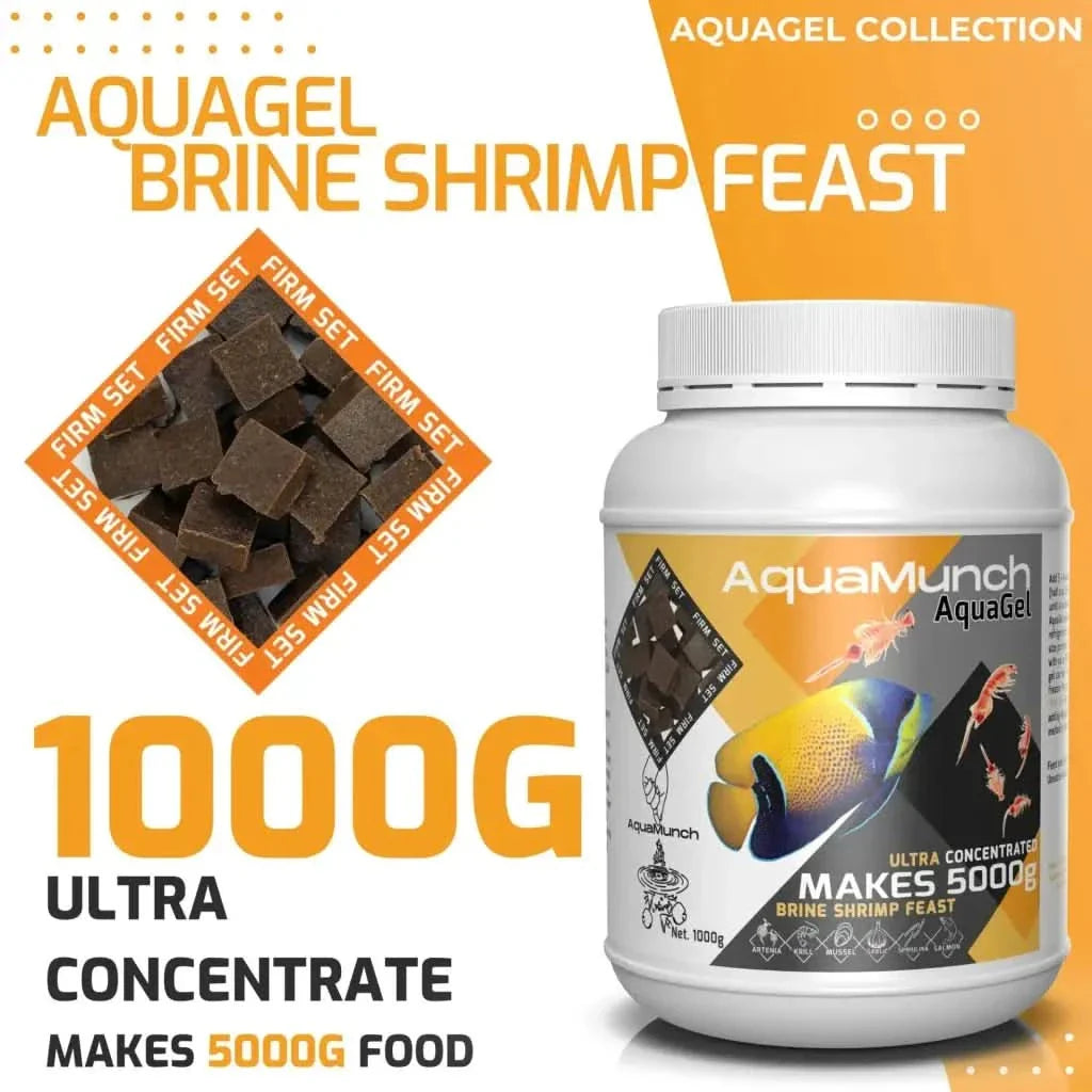 Aquarium fish food.