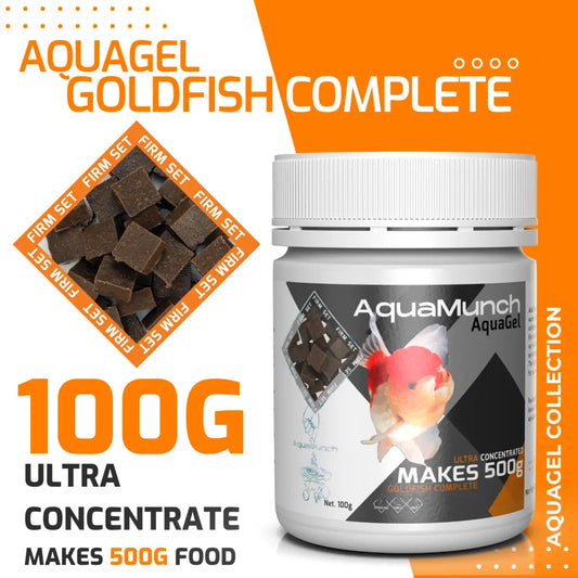 AquaMunch AquaGel Fish Food - Goldfish Complete