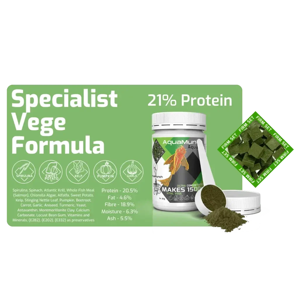 Aquarium fish food.
