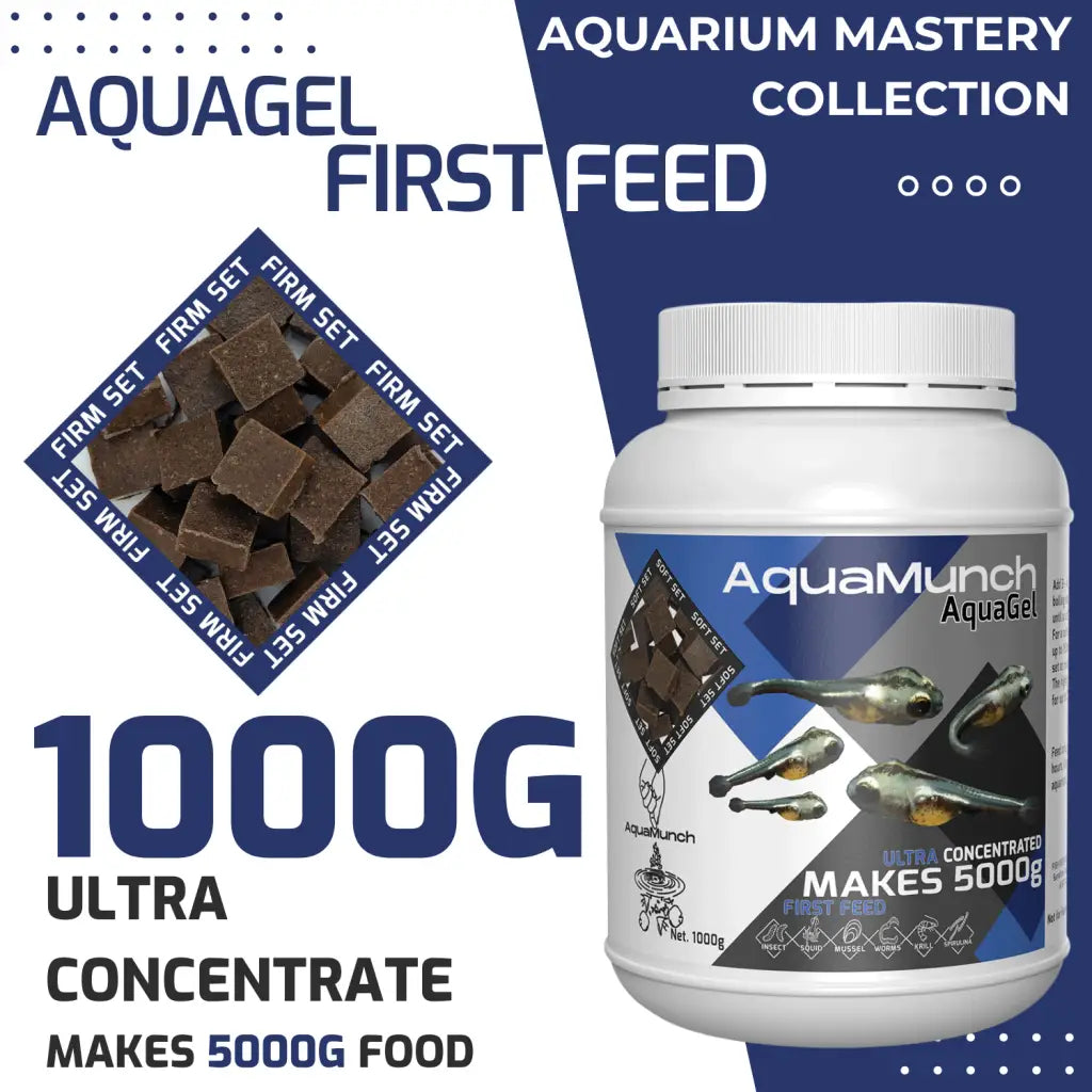 AquaMunch AquaGel Fish Fry Baby Food - First Feed