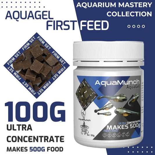 AquaMunch AquaGel Fish Fry Baby Food - First Feed