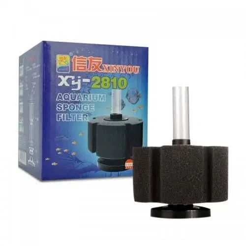 Aquarium sponge filter with box.