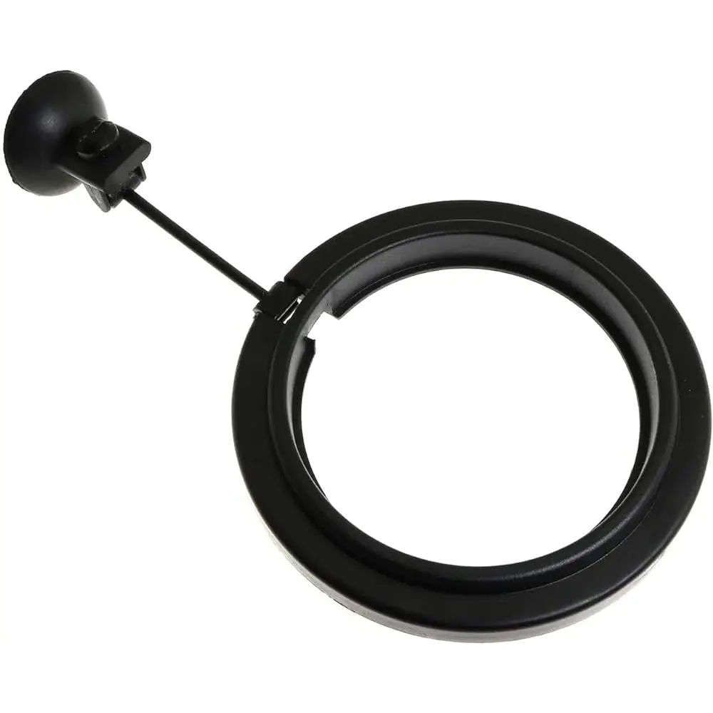 Aquarium Feeding Ring Fish Tank Station Black Circle