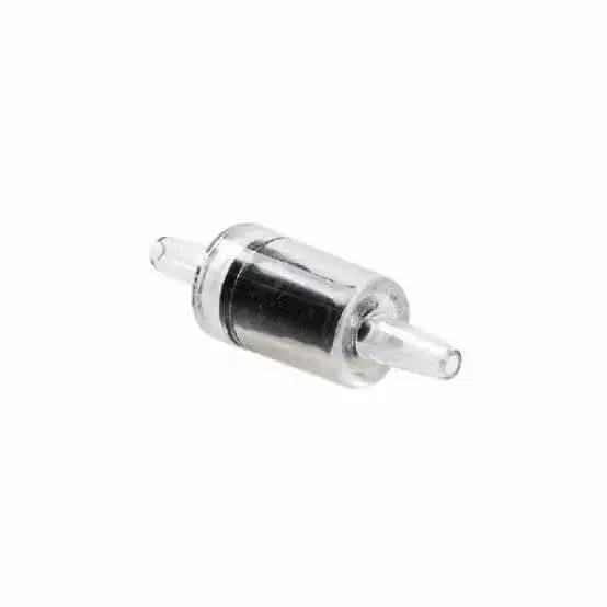 Clear plastic check valve.