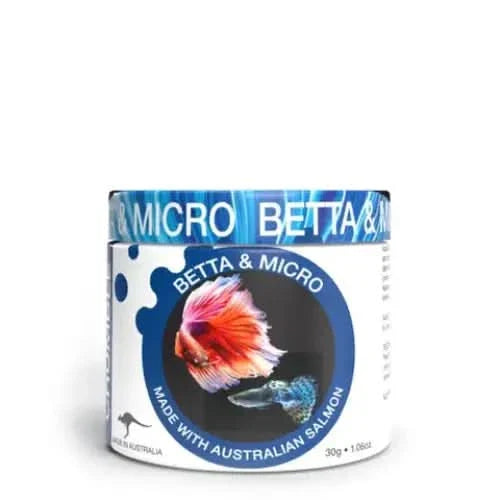 Container of fish food.