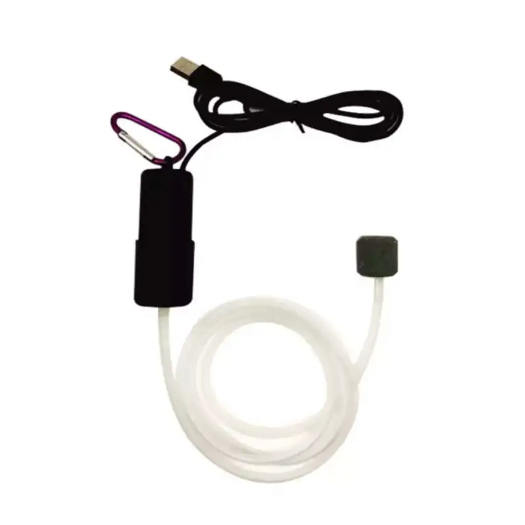 Black Air Pump Portable Mini USB L(15D)