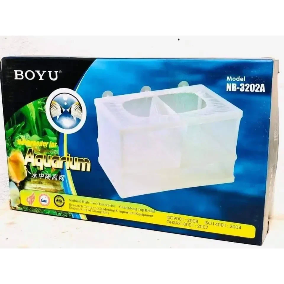 Aquarium isolation box.