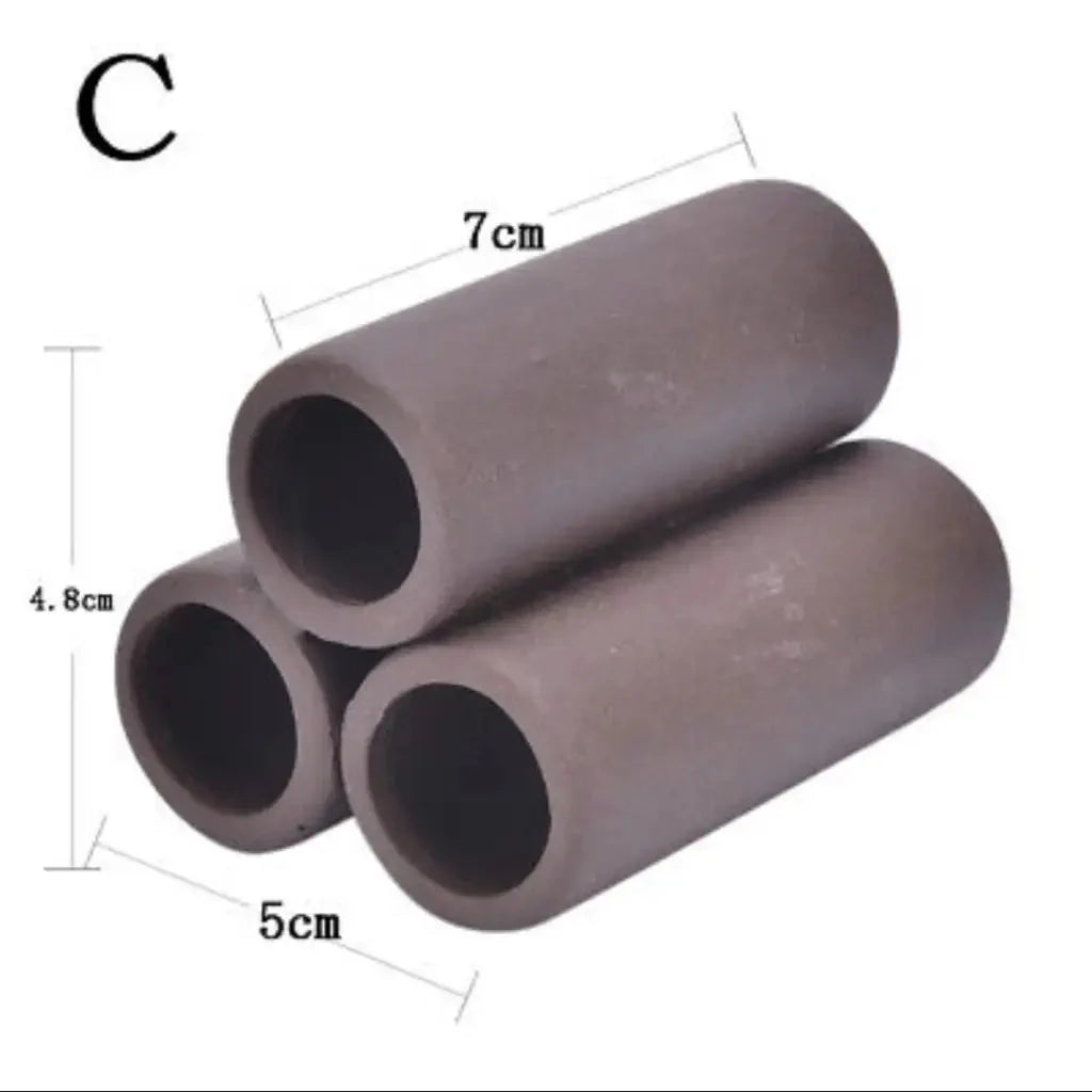 Bulk Brown Ceramic Shrimp Pleco Cave (Pack Of 5)