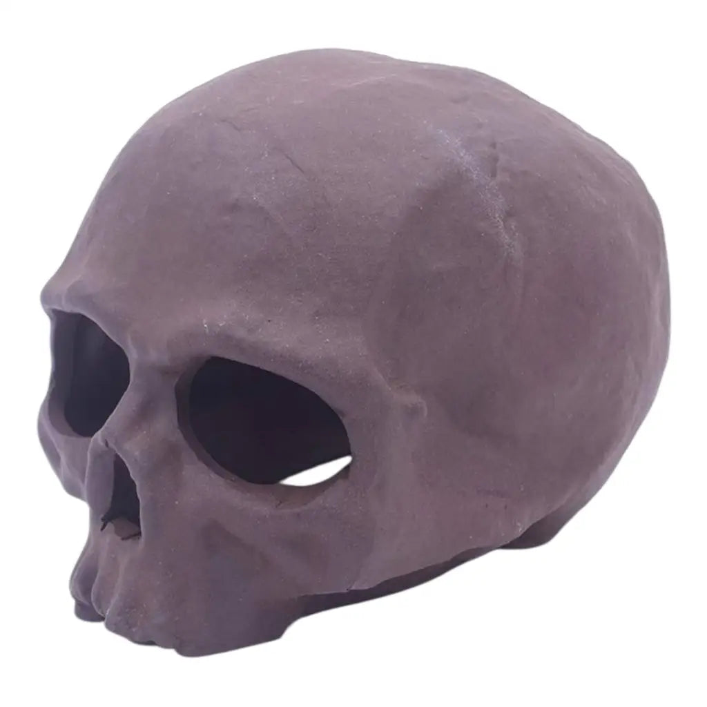 Brownish-purple skull.