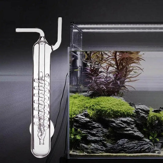 CO2 GLASS BUBBLE COUNTER (SPIRAL)