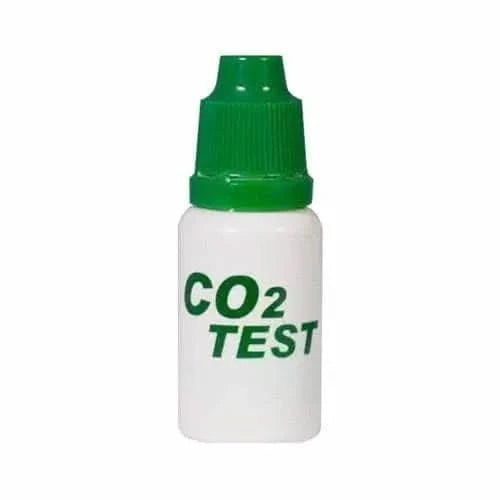 White bottle with green cap.