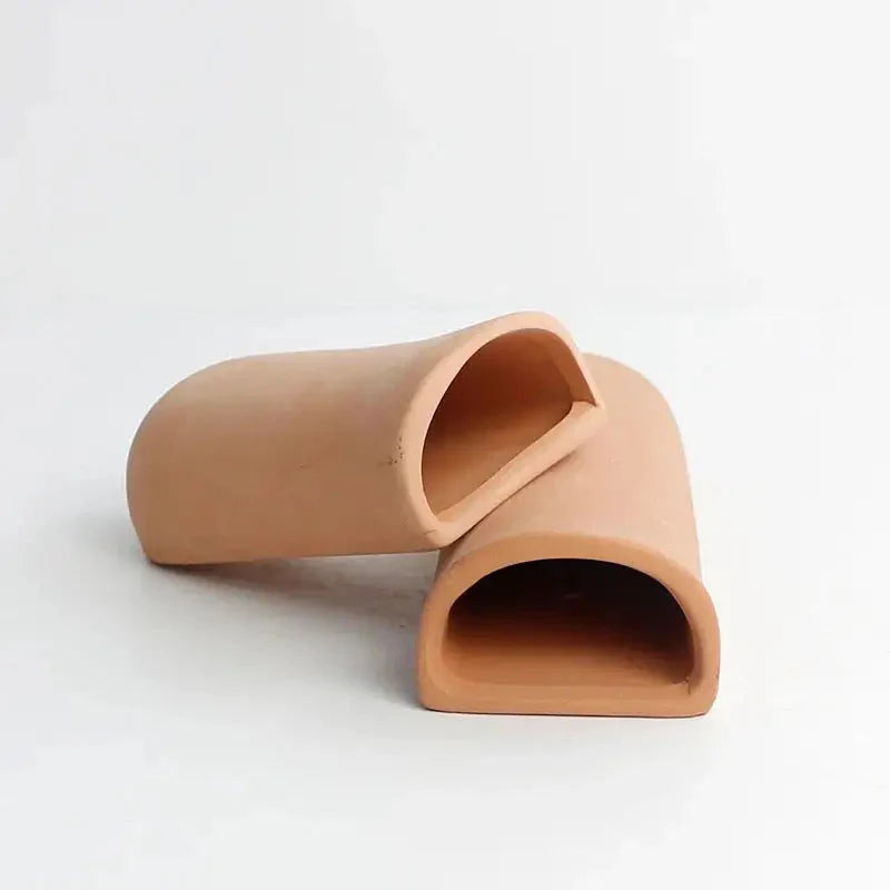 D Terracotta Pleco Cave (TYPE 1)