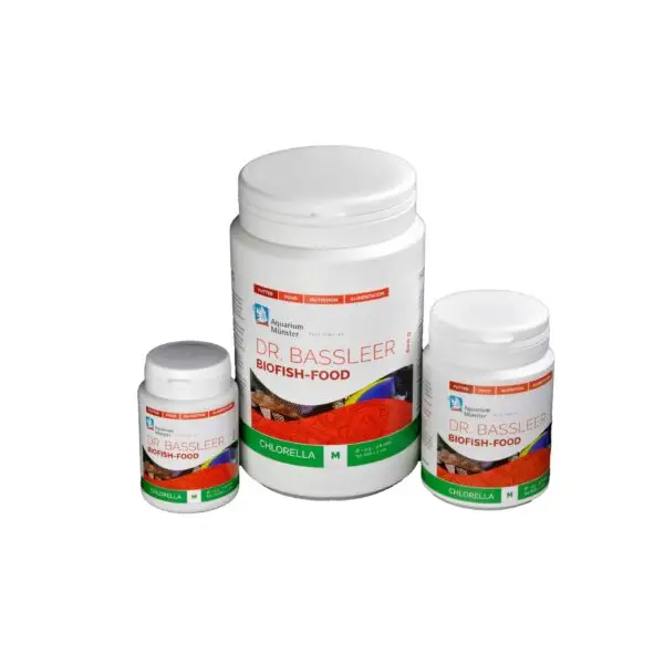 Dr Bassleer Bio Fish Food Medium 0.5-0.8mm - 60g Chlorella