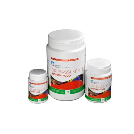 Dr Bassleer Bio Fish Food Medium 0.5-0.8mm - 60g Chlorella