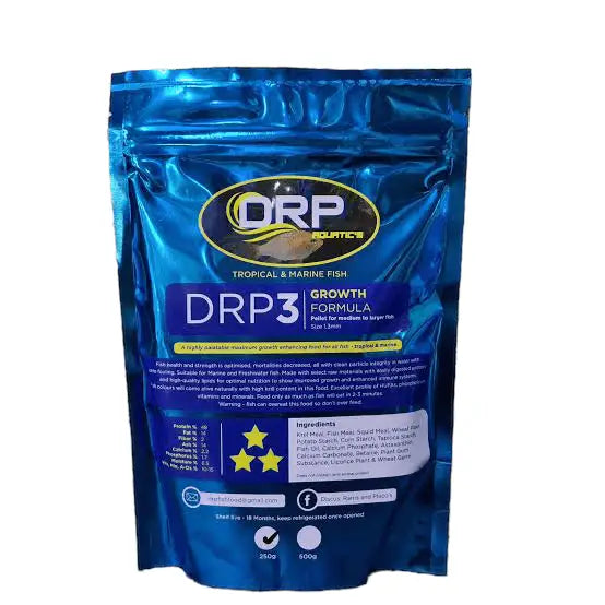 DRP 3 AQUATIC GROWTH FOOD FORMULA - TROPICAL MARINE MEDIUM -