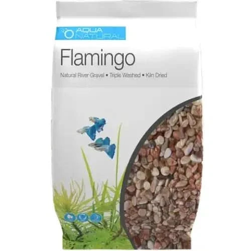Bag of aquarium gravel.