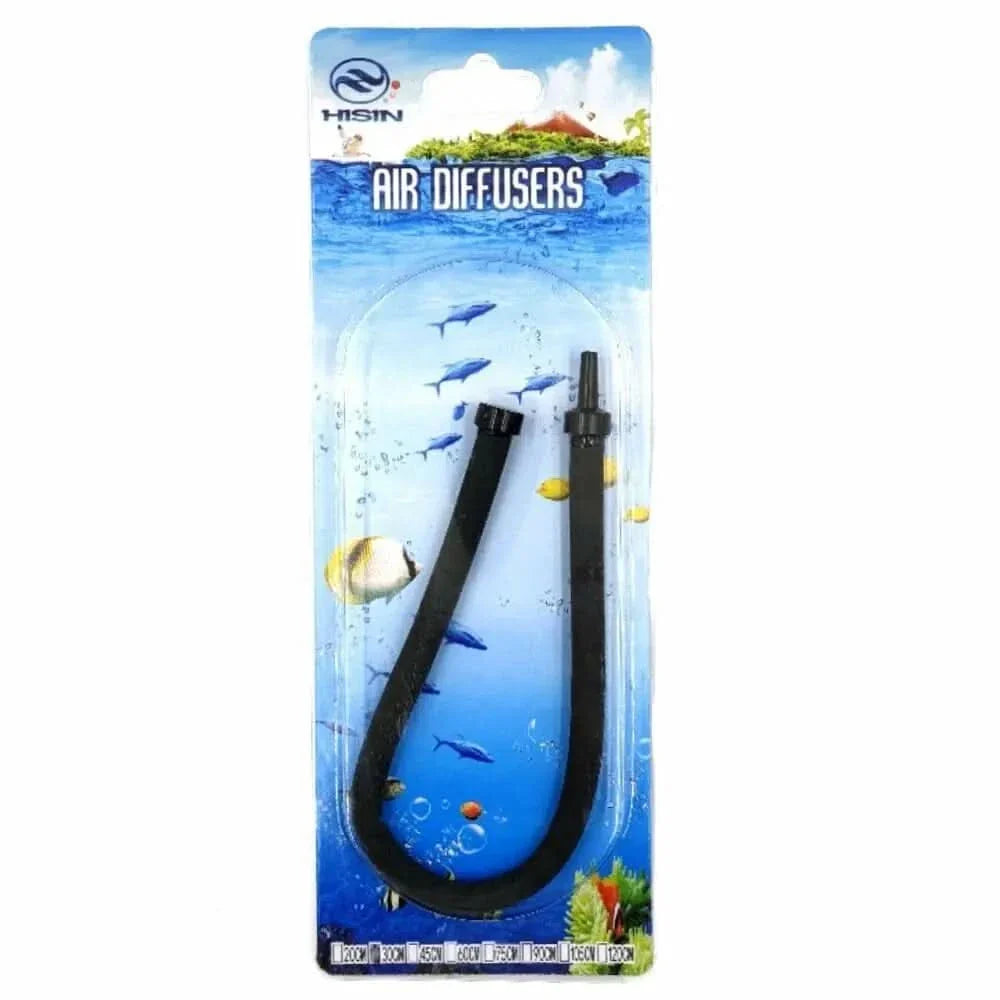 Black aquarium air diffuser.
