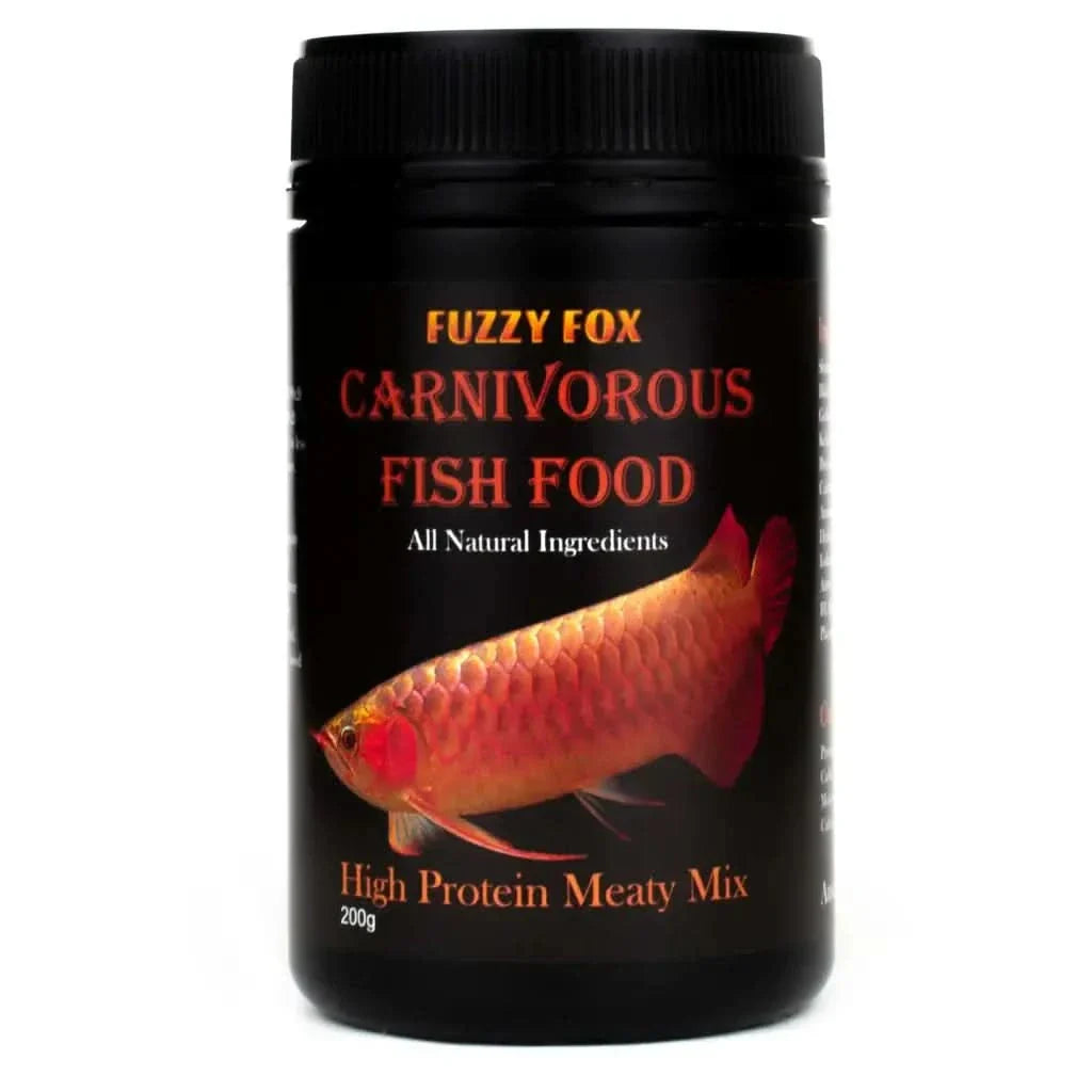 Carnivorous fish food container.