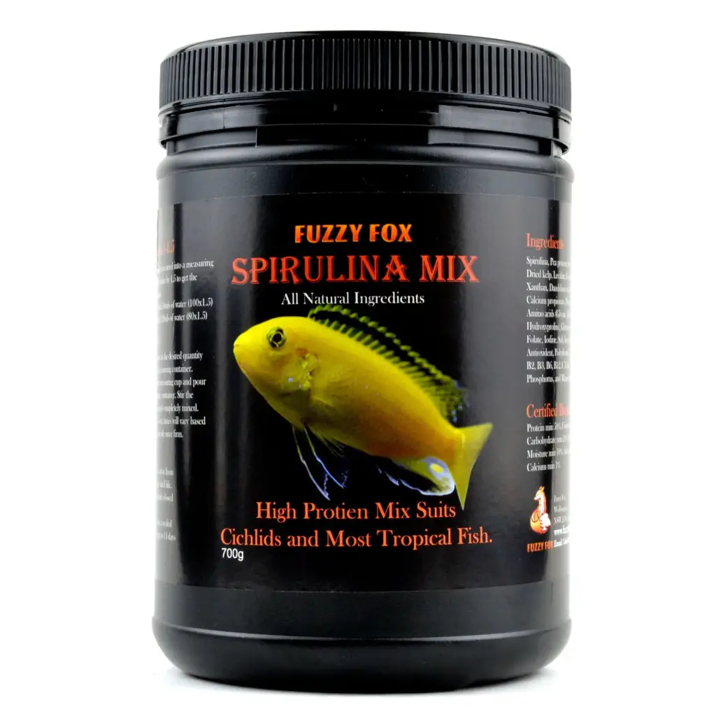 Fuzzy Fox Spirulina Gel Pre-Mix (Fish) - 700g