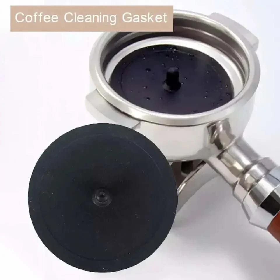 Coffee machine cleaning gasket.