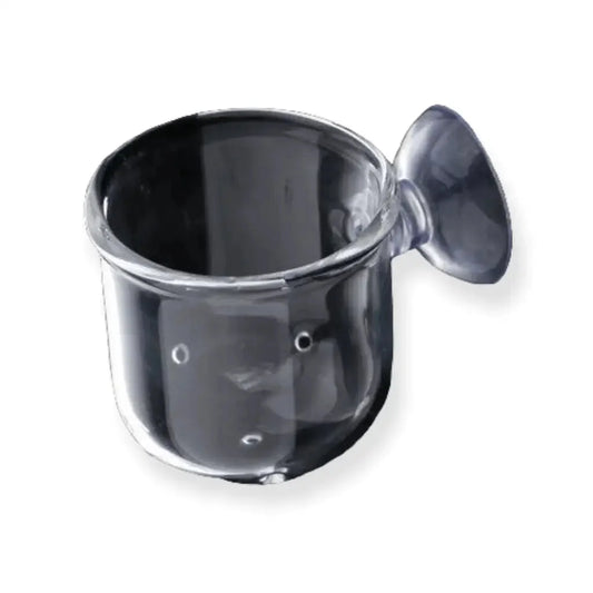 Glass Food Holder With Suction Cup