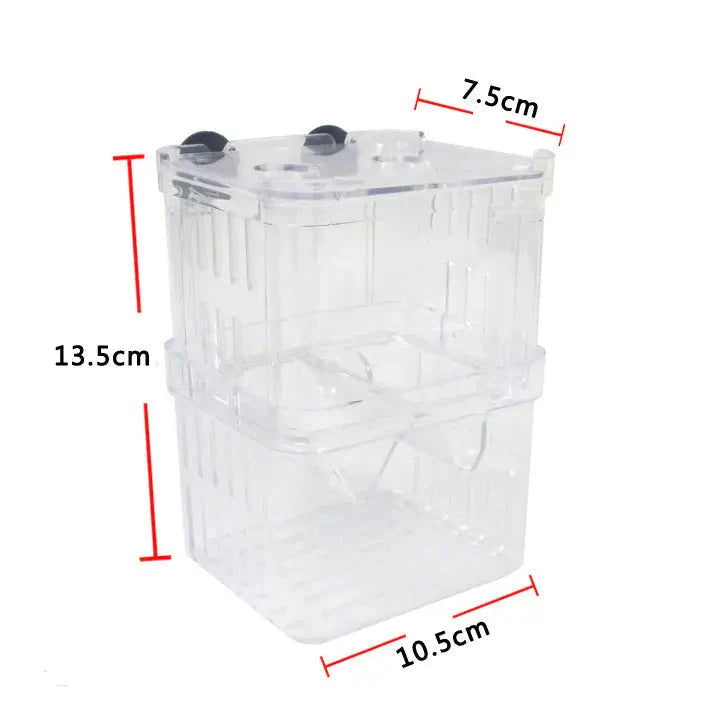 Guppy Fish Breeder For Aquarium - Single Small BR-3