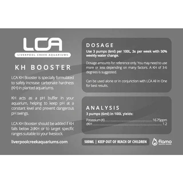 LCA KH Booster - 500ML WITH PUMP