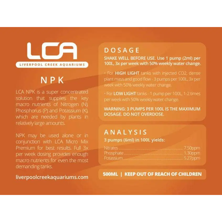 LCA Macro Mix ( NPK ) - 500ML