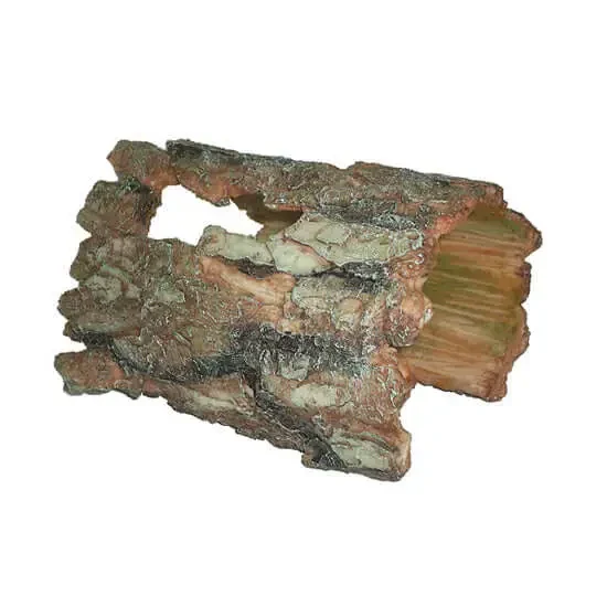 Artificial bark reptile hide.