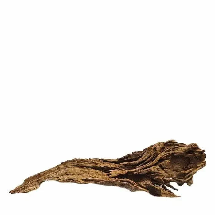 Weathered, textured driftwood.