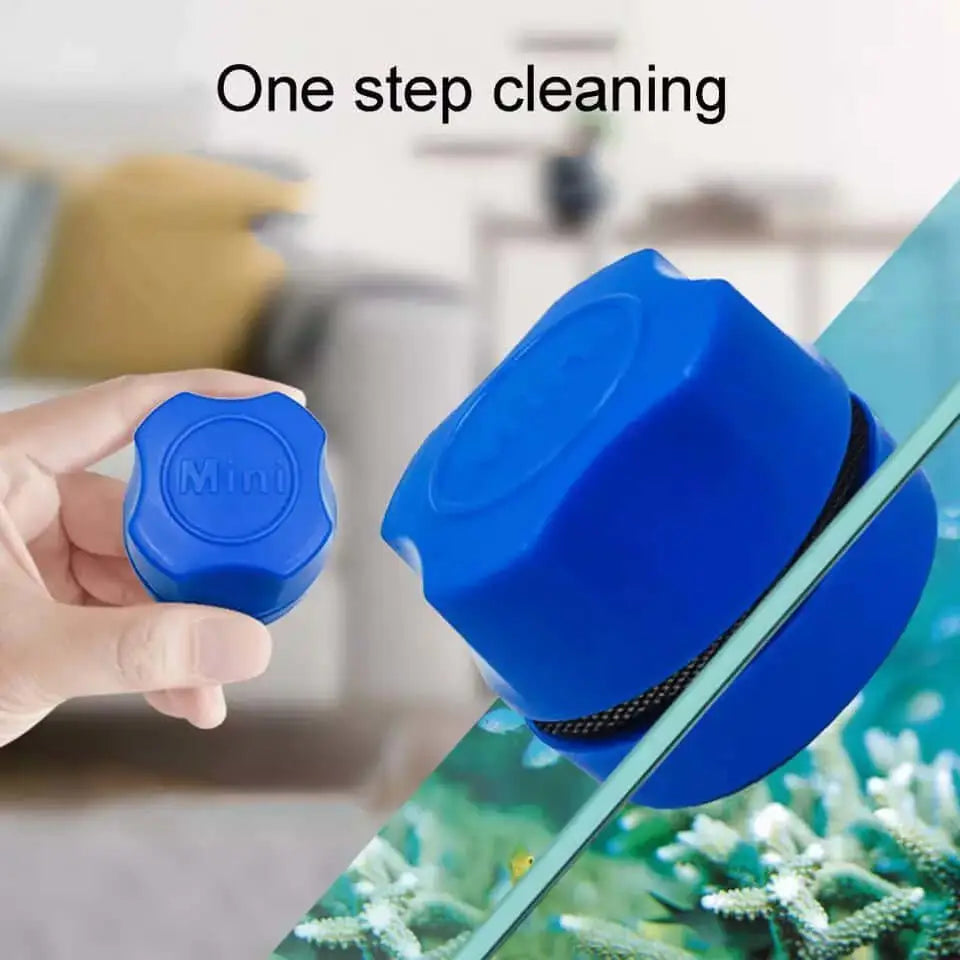 Mini Magnetic Glass Algae Cleaner White L(4A)